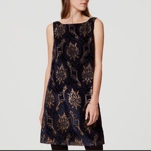 NWOT LOFT Ann Taylor Velvet Party Dress Size S